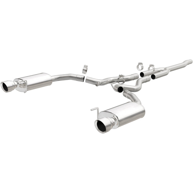 Street Series Stainless Cat-Back System MagnaFlow Exhaust Products Exhaust System Kit  AXOPROS