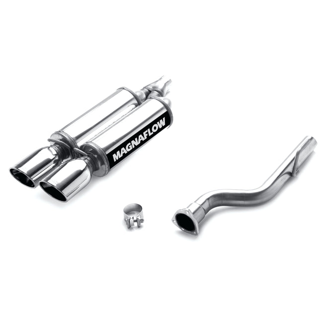 Street Series Stainless Cat-Back System MagnaFlow Exhaust Products Exhaust System Kit  AXOPROS