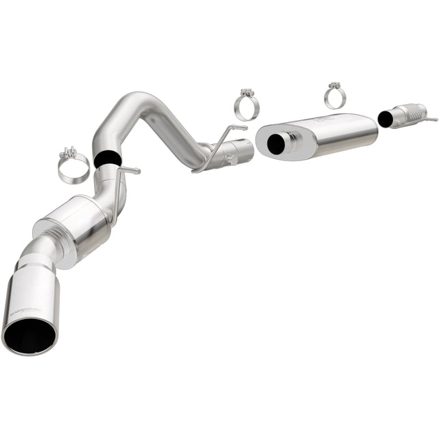 Street Series Stainless Cat-Back System MagnaFlow Exhaust Products Exhaust System Kit  AXOPROS