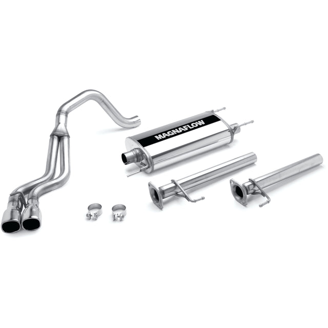 Street Series Stainless Cat-Back System MagnaFlow Exhaust Products Exhaust System Kit  AXOPROS