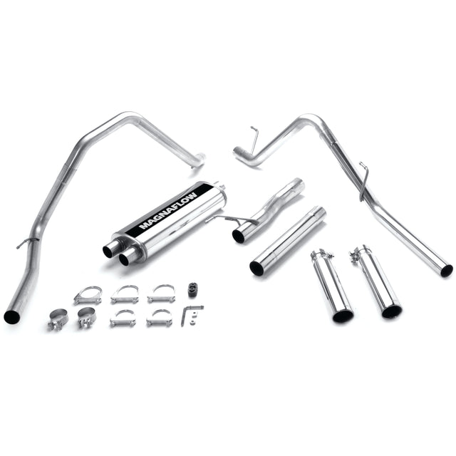 Street Series Stainless Cat-Back System MagnaFlow Exhaust Products Exhaust System Kit  AXOPROS
