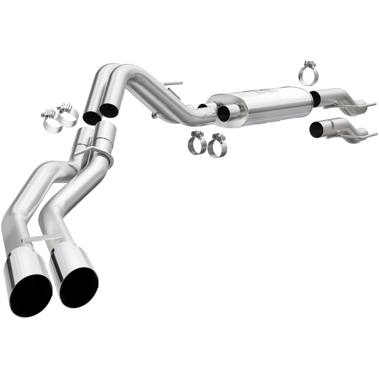 Street Series Stainless Cat-Back System MagnaFlow Exhaust Products Exhaust System Kit  AXOPROS