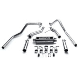 Street Series Stainless Cat-Back System MagnaFlow Exhaust Products Exhaust System Kit  AXOPROS