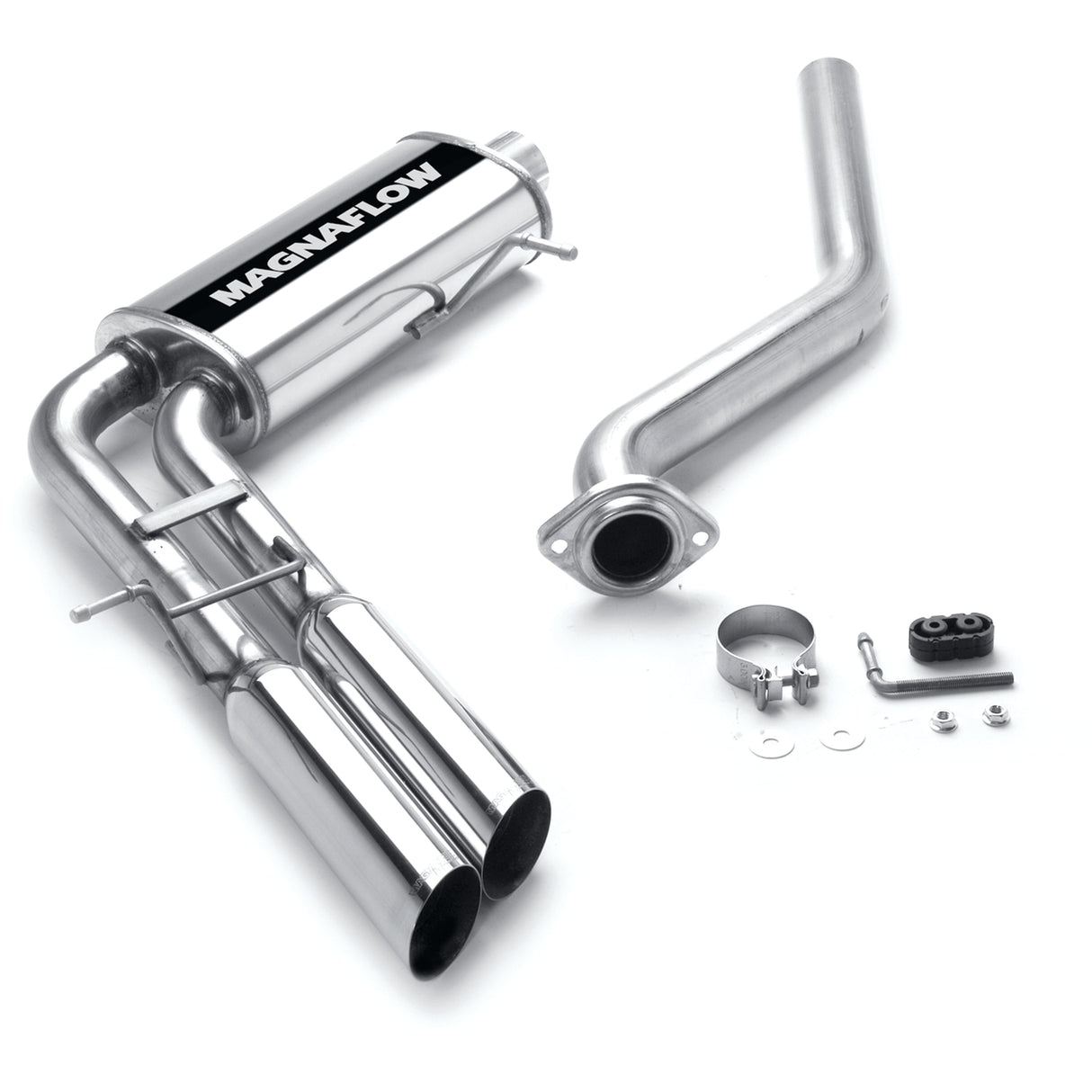 Street Series Stainless Cat-Back System MagnaFlow Exhaust Products Exhaust System Kit  AXOPROS