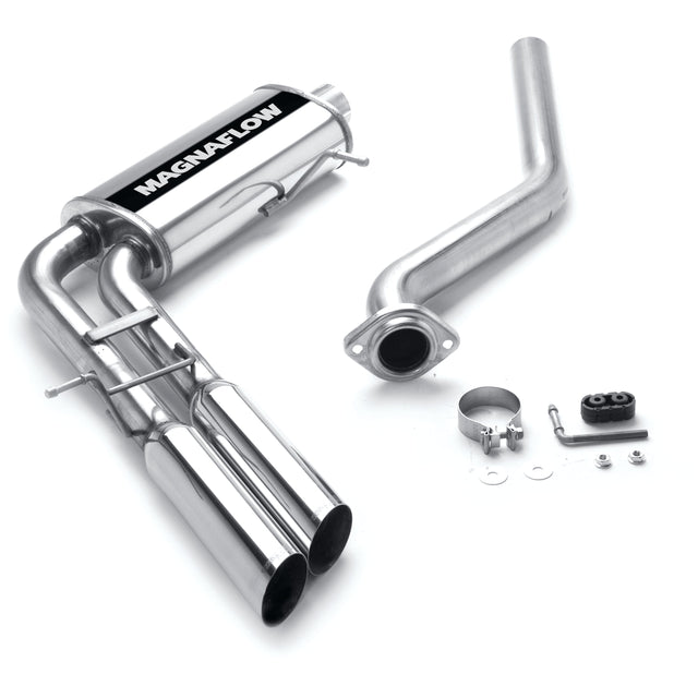 Street Series Stainless Cat-Back System MagnaFlow Exhaust Products Exhaust System Kit  AXOPROS