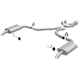 Street Series Stainless Cat-Back System MagnaFlow Exhaust Products Exhaust System Kit  AXOPROS