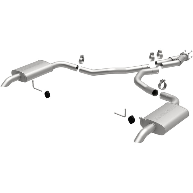 Street Series Stainless Cat-Back System MagnaFlow Exhaust Products Exhaust System Kit  AXOPROS