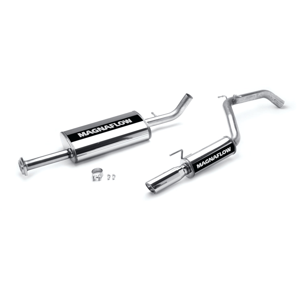 Street Series Stainless Cat-Back System MagnaFlow Exhaust Products Exhaust System Kit  AXOPROS