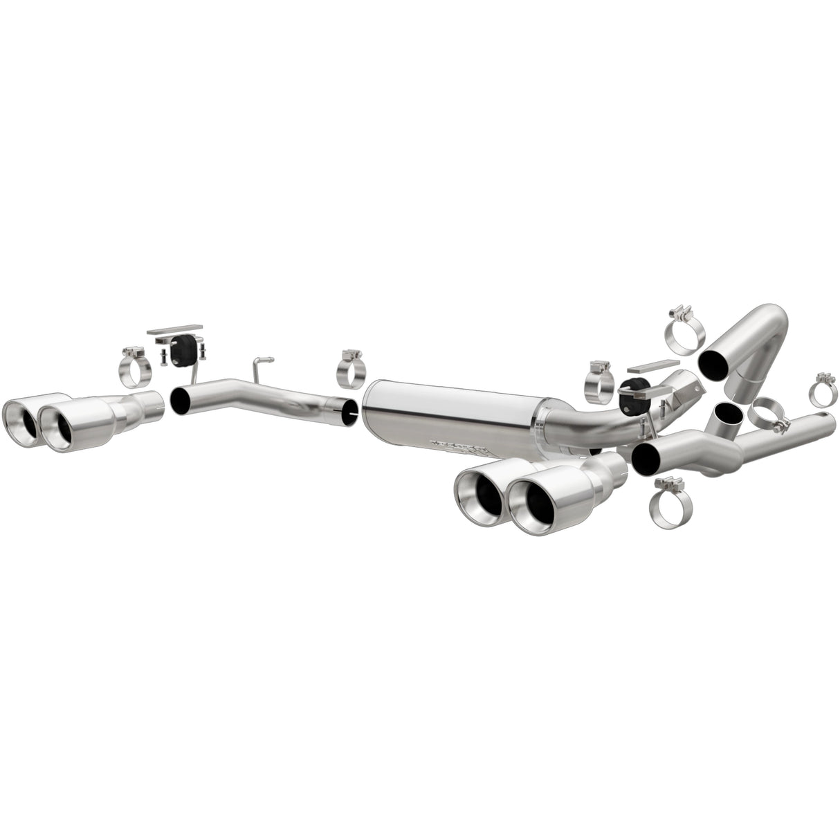 Street Series Stainless Cat-Back System MagnaFlow Exhaust Products Exhaust System Kit  AXOPROS