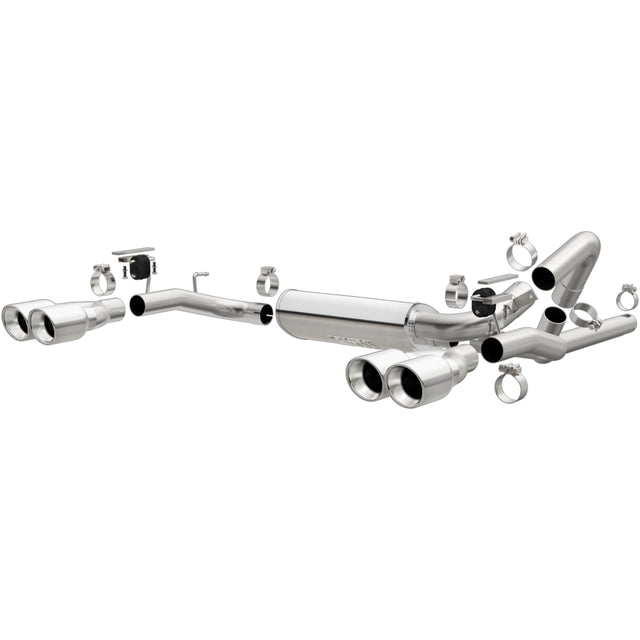Street Series Stainless Cat-Back System MagnaFlow Exhaust Products Exhaust System Kit  AXOPROS
