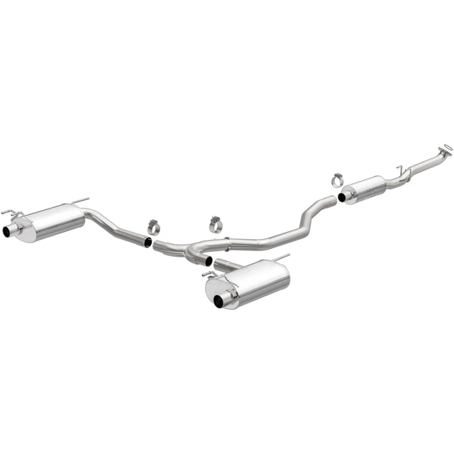 Street Series Stainless Cat-Back System MagnaFlow Exhaust Products Exhaust System Kit  AXOPROS