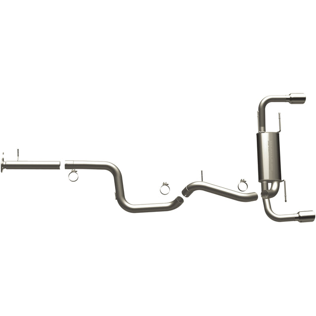 Street Series Stainless Cat-Back System MagnaFlow Exhaust Products Exhaust System Kit  AXOPROS