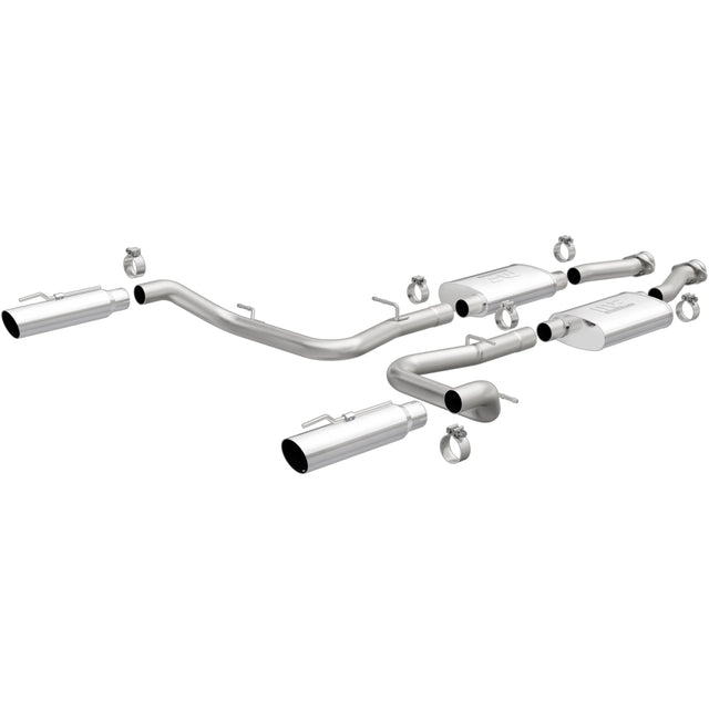 Street Series Stainless Cat-Back System MagnaFlow Exhaust Products Exhaust System Kit  AXOPROS