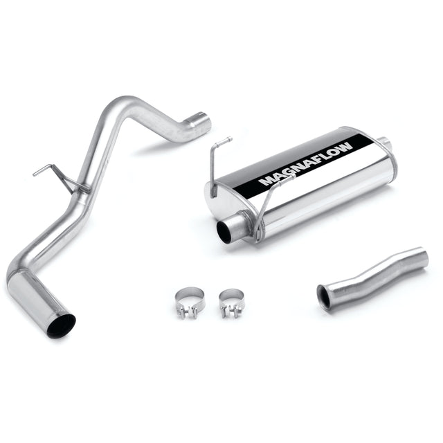 Street Series Stainless Cat-Back System MagnaFlow Exhaust Products Exhaust System Kit  AXOPROS