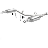 Street Series Stainless Cat-Back System MagnaFlow Exhaust Products Exhaust System Kit  AXOPROS