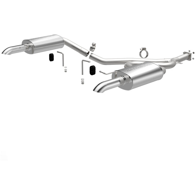 Street Series Stainless Cat-Back System MagnaFlow Exhaust Products Exhaust System Kit  AXOPROS