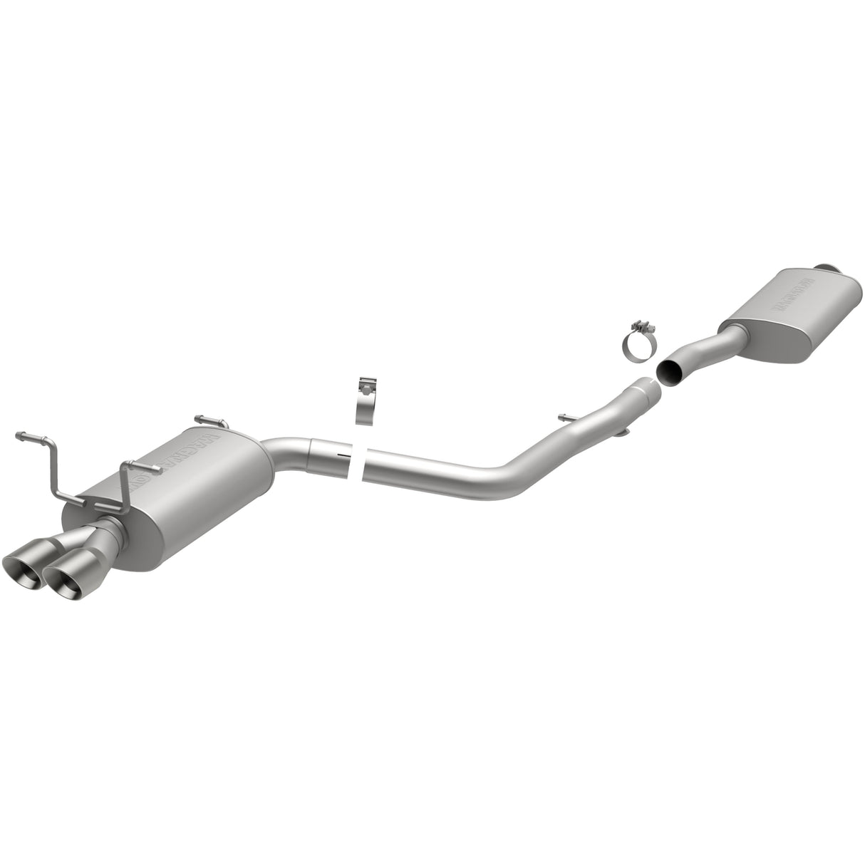 Street Series Stainless Cat-Back System MagnaFlow Exhaust Products Exhaust System Kit  AXOPROS
