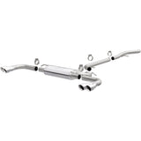 Street Series Stainless Cat-Back System MagnaFlow Exhaust Products Exhaust System Kit  AXOPROS