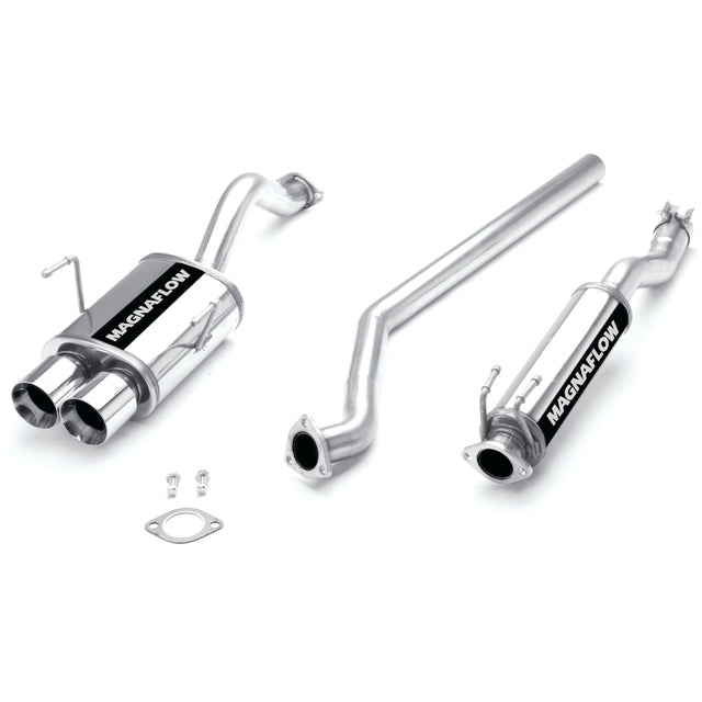 Street Series Stainless Cat-Back System MagnaFlow Exhaust Products Exhaust System Kit  AXOPROS