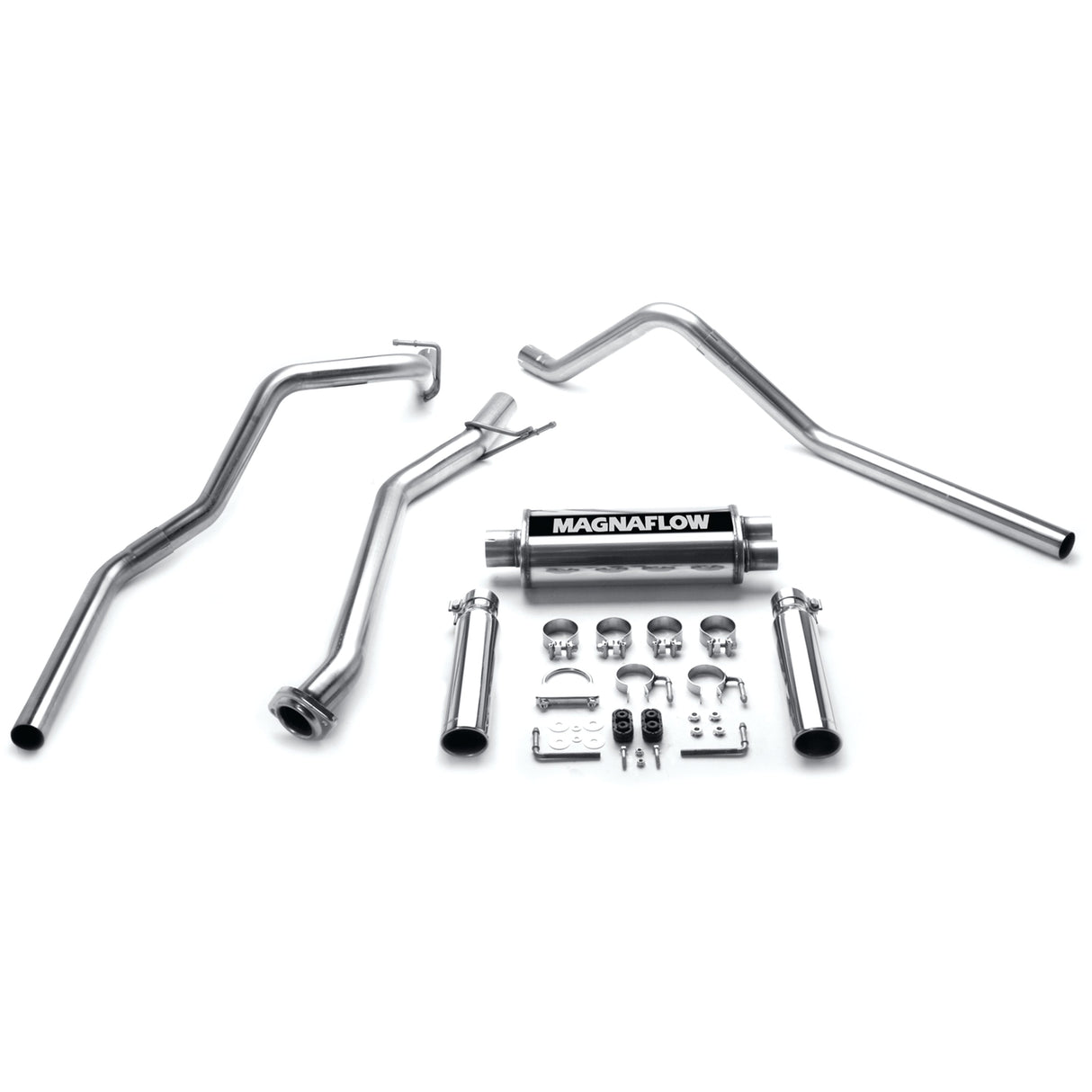 Street Series Stainless Cat-Back System MagnaFlow Exhaust Products Exhaust System Kit  AXOPROS