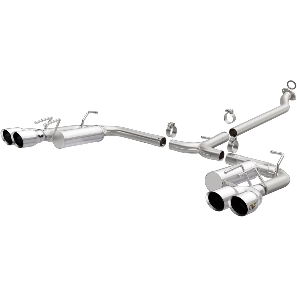 Street Series Stainless Cat-Back System MagnaFlow Exhaust Products Exhaust System Kit  AXOPROS