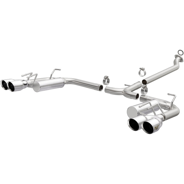 Street Series Stainless Cat-Back System MagnaFlow Exhaust Products Exhaust System Kit  AXOPROS
