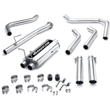 Street Series Stainless Cat-Back System MagnaFlow Exhaust Products Exhaust System Kit  AXOPROS