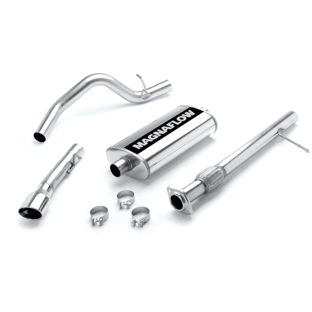Street Series Stainless Cat-Back System MagnaFlow Exhaust Products Exhaust System Kit  AXOPROS