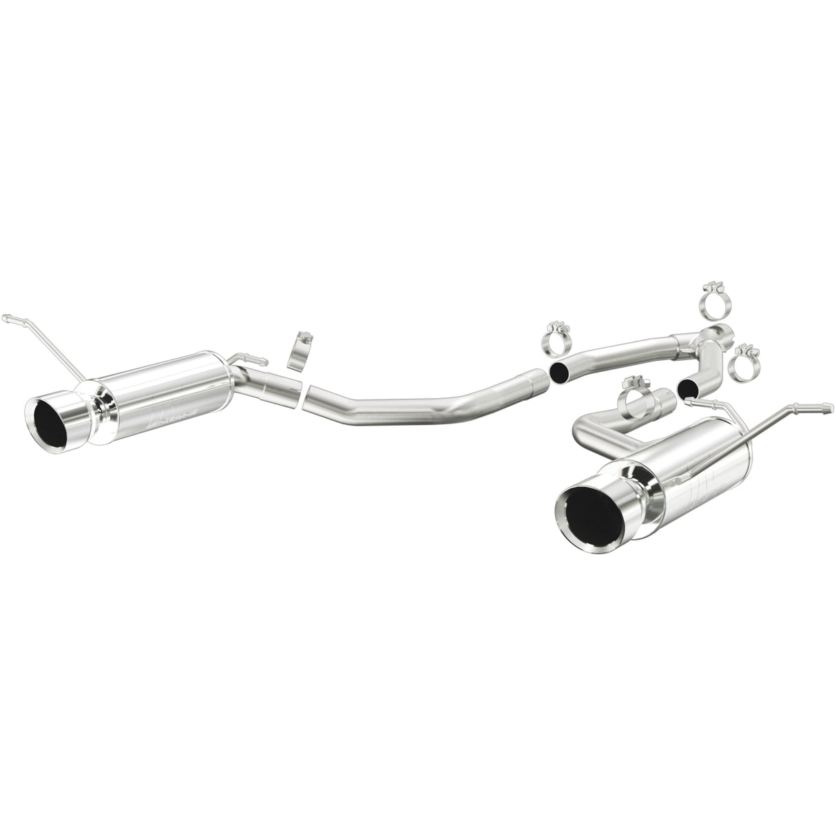 Street Series Stainless Cat-Back System MagnaFlow Exhaust Products Exhaust System Kit  AXOPROS