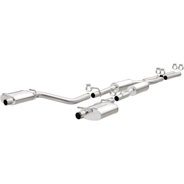 Street Series Stainless Cat-Back System MagnaFlow Exhaust Products Exhaust System Kit  AXOPROS