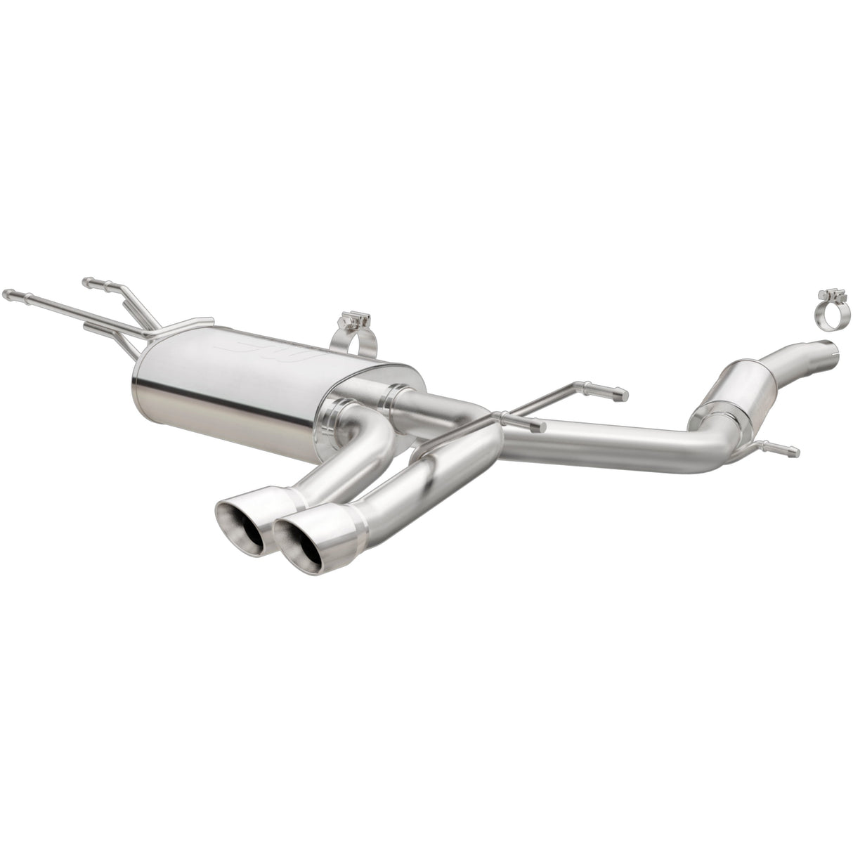 Street Series Stainless Cat-Back System MagnaFlow Exhaust Products Exhaust System Kit  AXOPROS