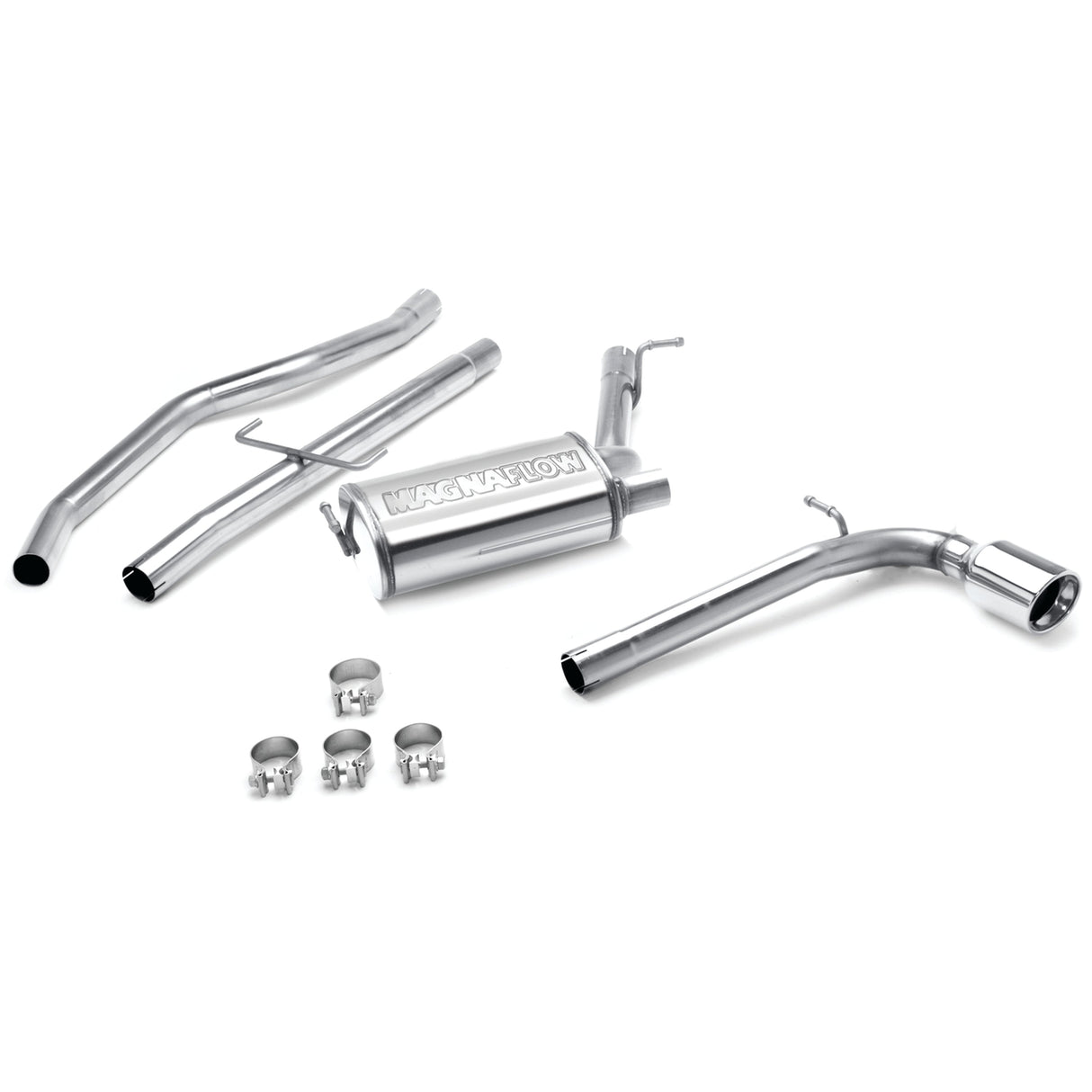Street Series Stainless Cat-Back System MagnaFlow Exhaust Products Exhaust System Kit  AXOPROS