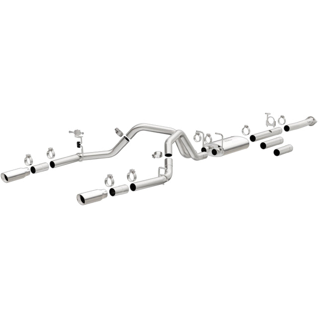 Street Series Stainless Cat-Back System MagnaFlow Exhaust Products Exhaust System Kit  AXOPROS
