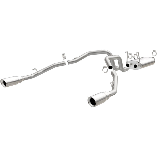 Street Series Stainless Cat-Back System MagnaFlow Exhaust Products Exhaust System Kit  AXOPROS