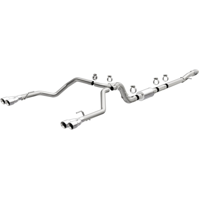Street Series Stainless Cat-Back System MagnaFlow Exhaust Products Exhaust System Kit  AXOPROS