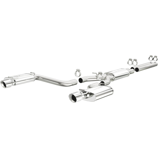Street Series Stainless Cat-Back System MagnaFlow Exhaust Products Exhaust System Kit  AXOPROS