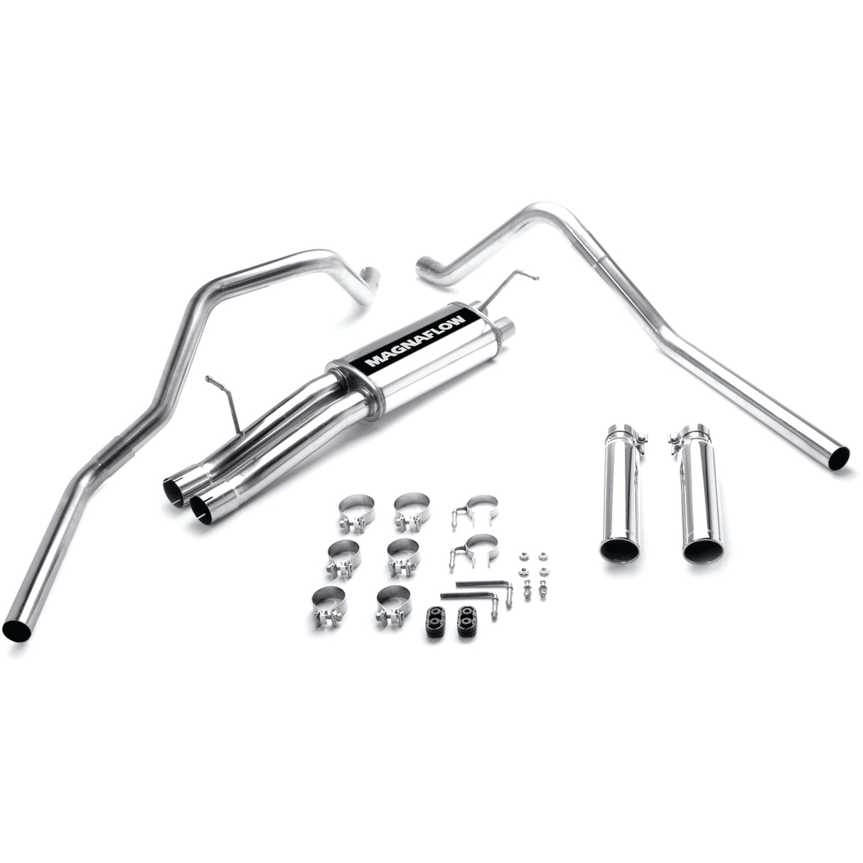 Street Series Stainless Cat-Back System MagnaFlow Exhaust Products Exhaust System Kit  AXOPROS