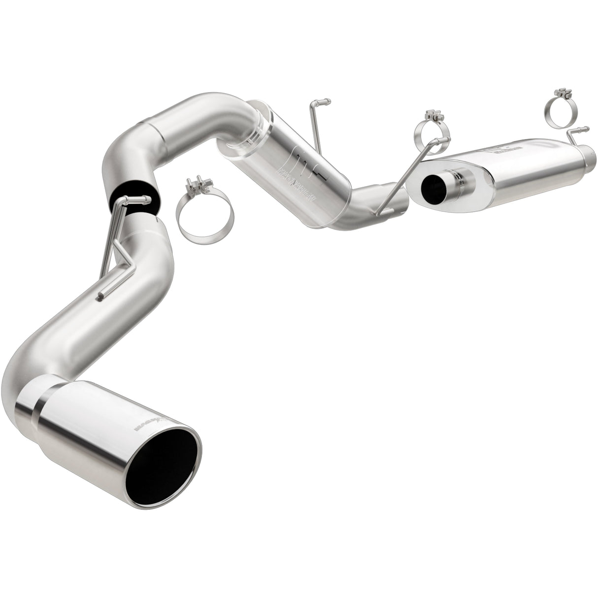 Street Series Stainless Cat-Back System MagnaFlow Exhaust Products Exhaust System Kit  AXOPROS