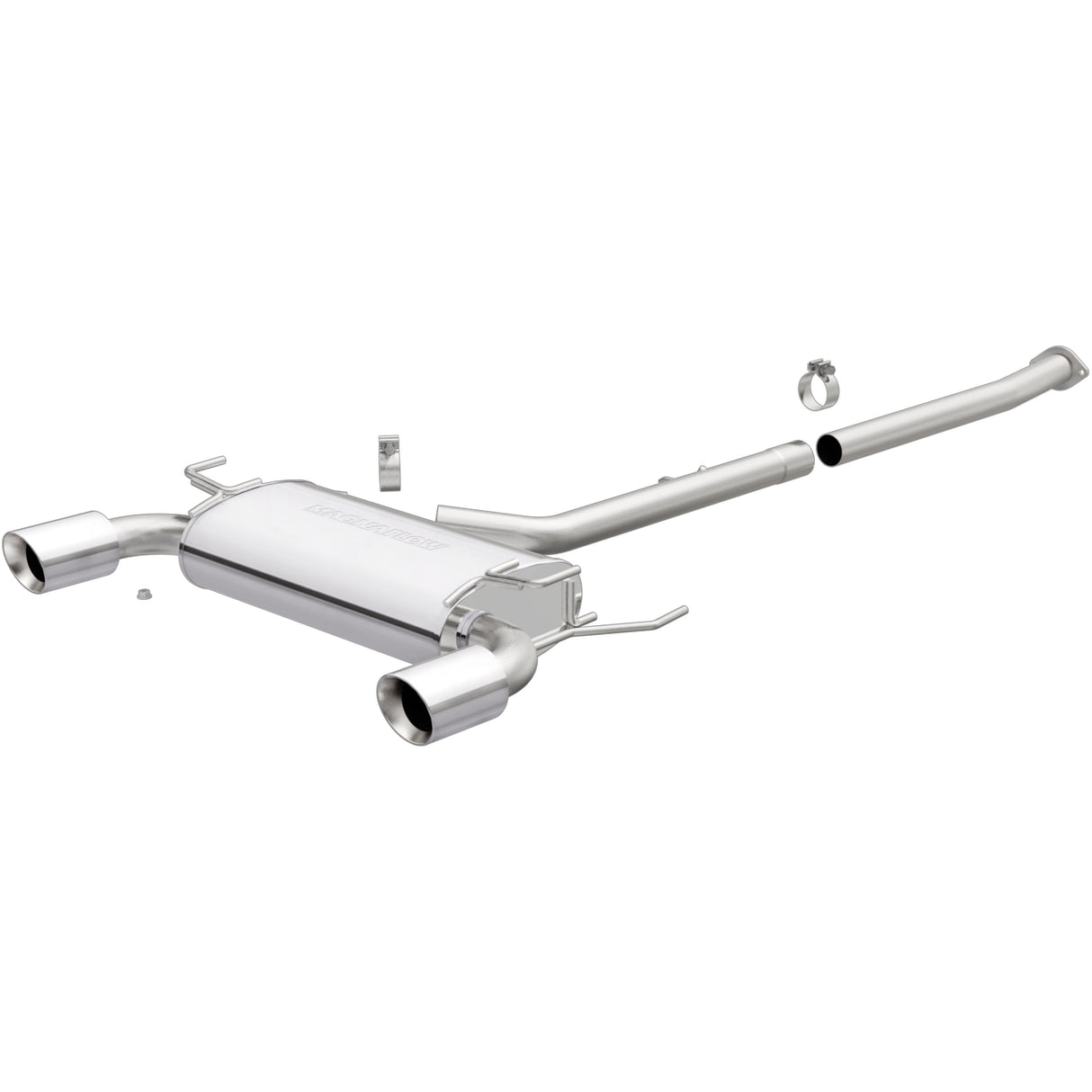 Street Series Stainless Cat-Back System MagnaFlow Exhaust Products Exhaust System Kit  AXOPROS