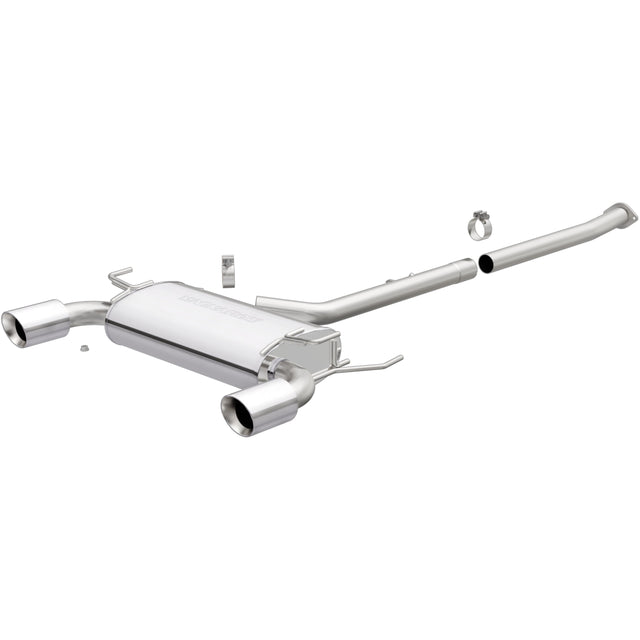 Street Series Stainless Cat-Back System MagnaFlow Exhaust Products Exhaust System Kit  AXOPROS