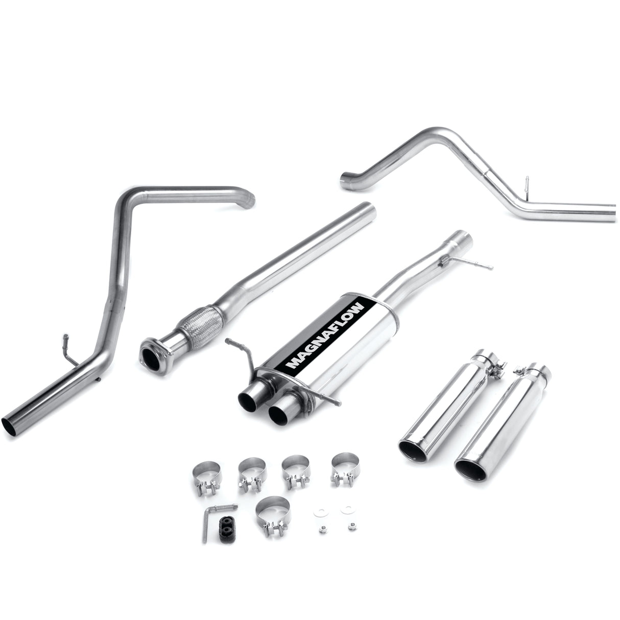 Street Series Stainless Cat-Back System MagnaFlow Exhaust Products Exhaust System Kit  AXOPROS