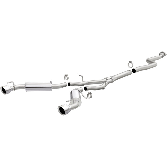 Street Series Stainless Cat-Back System MagnaFlow Exhaust Products Exhaust System Kit  AXOPROS