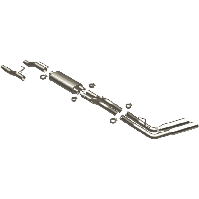 Street Series Stainless Cat-Back System MagnaFlow Exhaust Products Exhaust System Kit  AXOPROS
