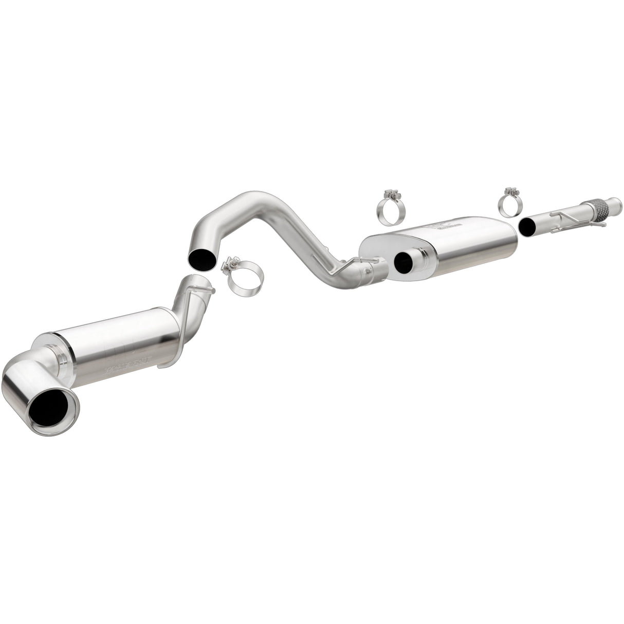 Street Series Stainless Cat-Back System MagnaFlow Exhaust Products Exhaust System Kit  AXOPROS