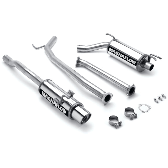 Street Series Stainless Cat-Back System MagnaFlow Exhaust Products Exhaust System Kit  AXOPROS