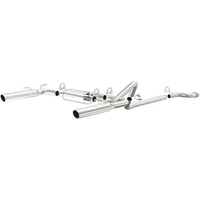 Street Series Stainless Cat-Back System MagnaFlow Exhaust Products Exhaust System Kit  AXOPROS