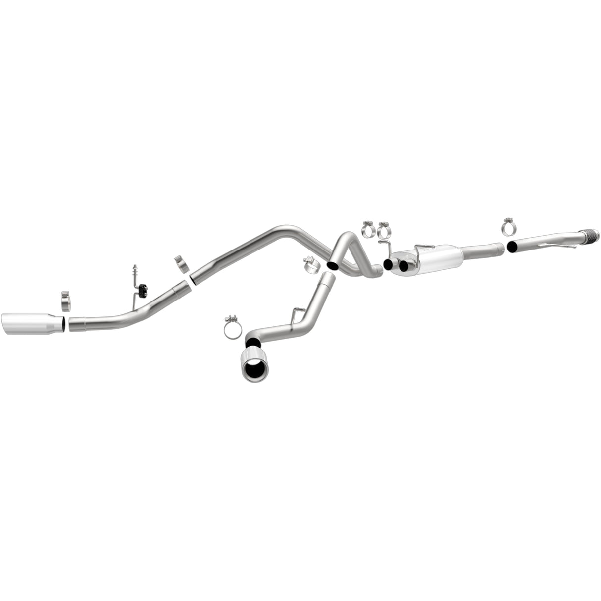Street Series Stainless Cat-Back System MagnaFlow Exhaust Products Exhaust System Kit  AXOPROS