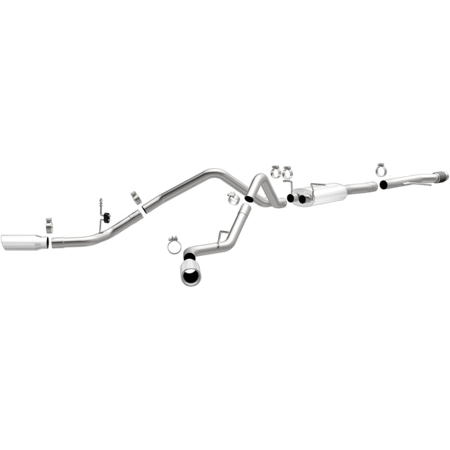 Street Series Stainless Cat-Back System MagnaFlow Exhaust Products Exhaust System Kit  AXOPROS