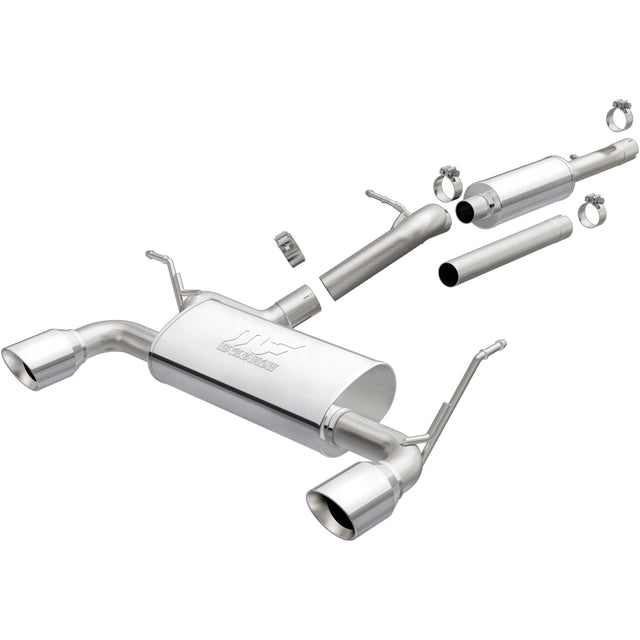 Street Series Stainless Cat-Back System MagnaFlow Exhaust Products Exhaust System Kit  AXOPROS