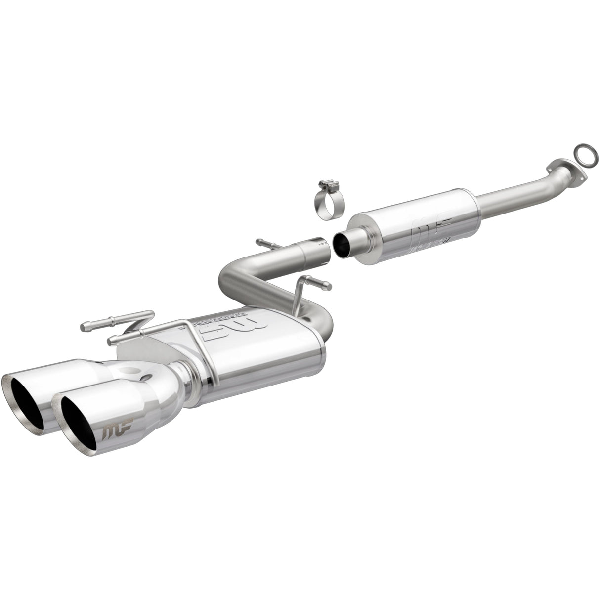 Street Series Stainless Cat-Back System MagnaFlow Exhaust Products Exhaust System Kit  AXOPROS